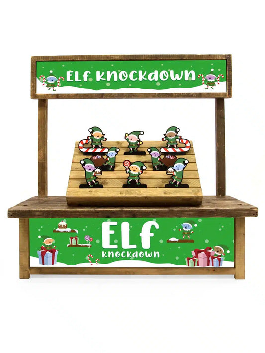 Elf On The Shelf Knock Down Game - Interactive