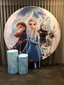 Frozen DIY Backdrop