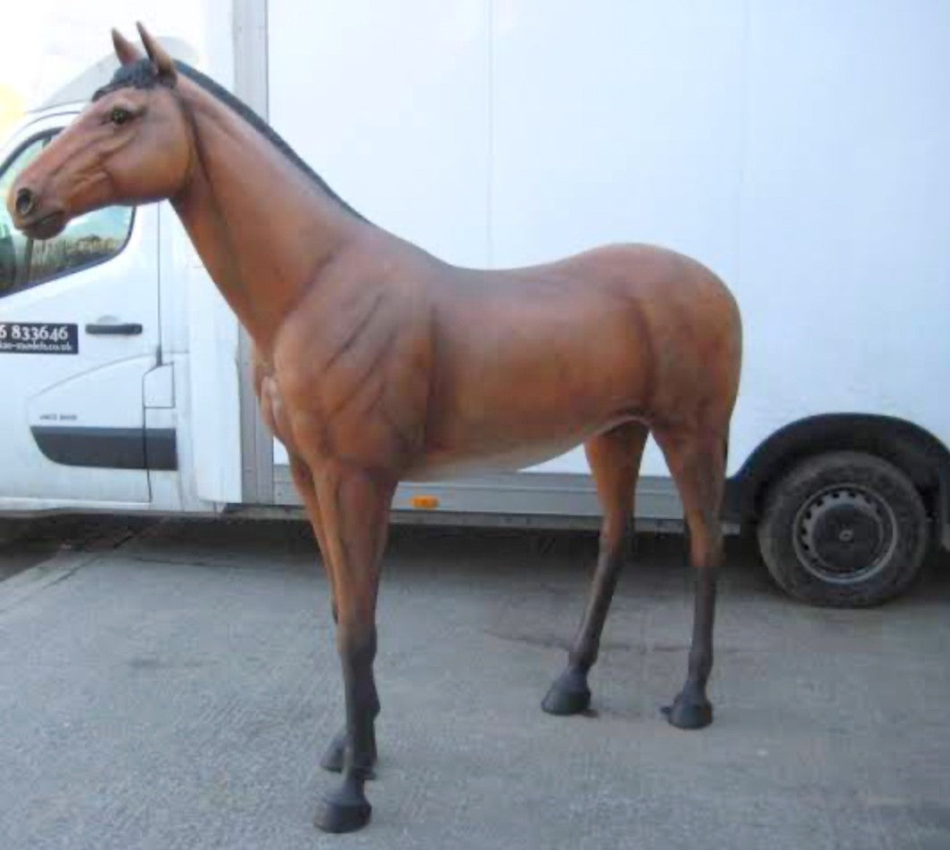 Chestnut Lifesize Horse