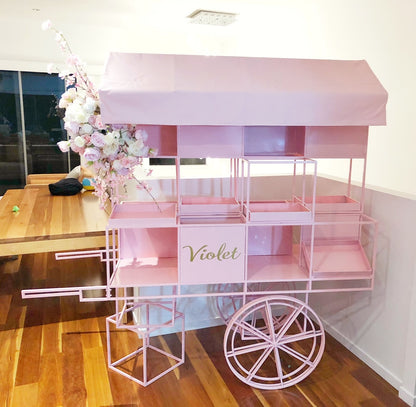 Chanel Cart -White, Pink & Gold Hire