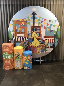 Sesame Street DIY Backdrop