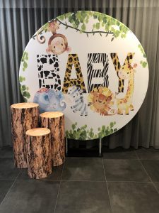 Jungle Baby DIY Backdrop