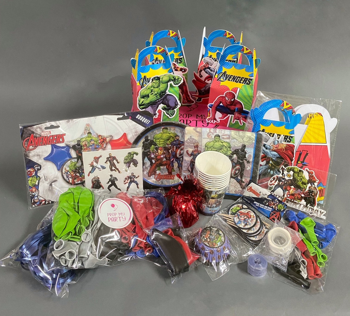 Marvel Superheroes - DIY Party Box