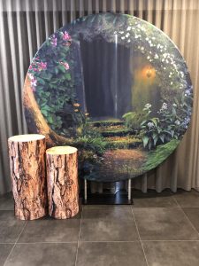 Enchanted Garden DIY Backdrop