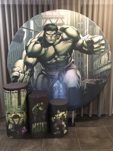 Hulk DIY Backdrop