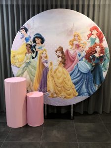 Disney Princess DIY Backdrop