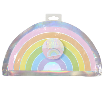 Rainbow Shape Paper Plates