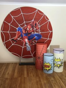 Spiderman DIY Backdrops