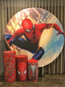 Spiderman DIY Backdrops