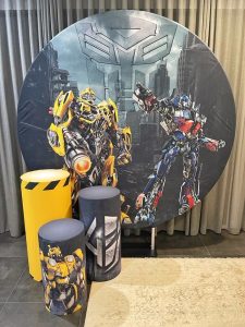 Transformers DIY Backdrop