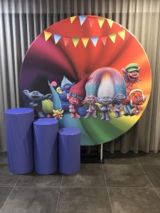 Trolls DIY Backdrop