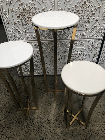 Gold Luxe Cake Stands (plinths)