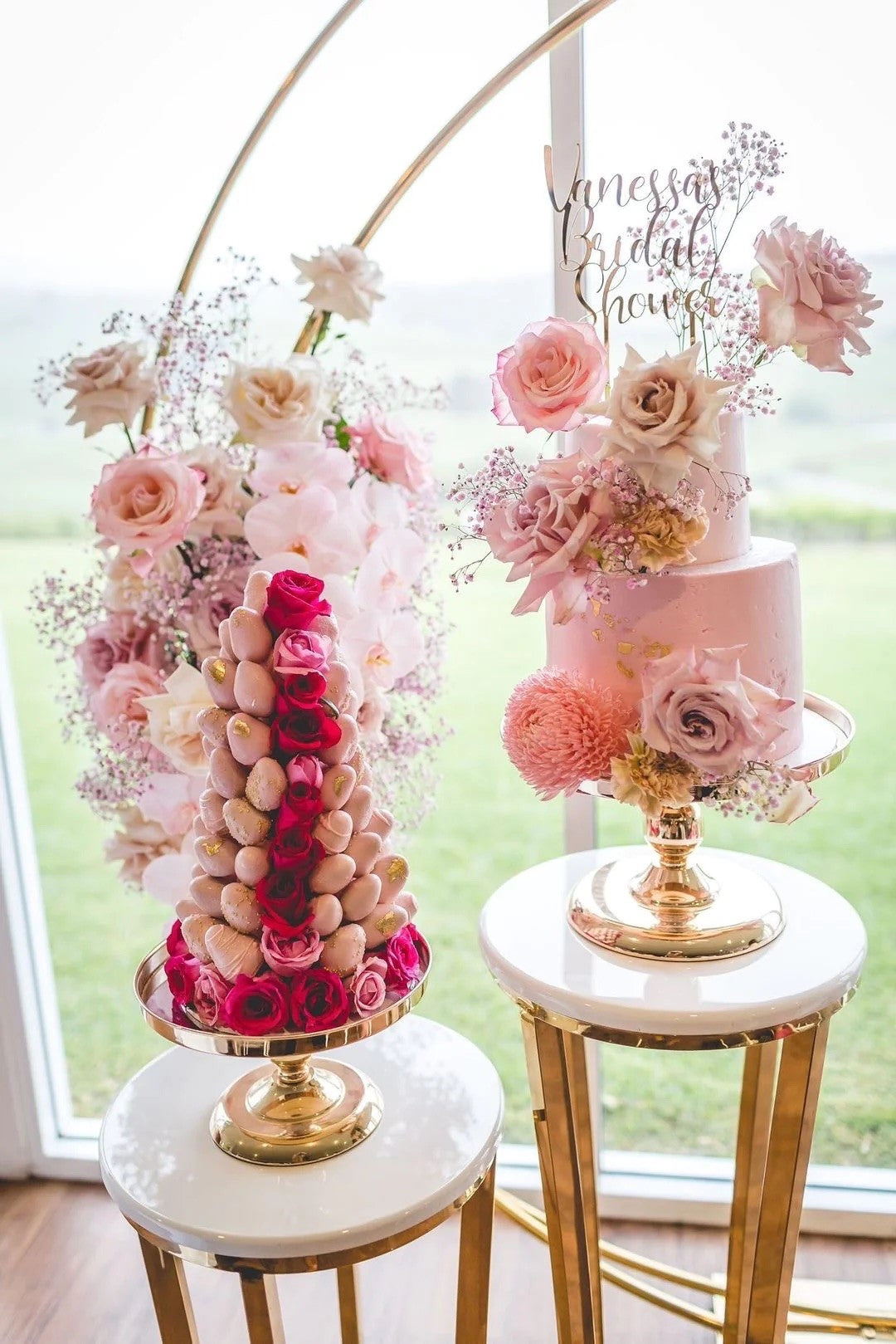 Gold Luxe Cake Stands (plinths)