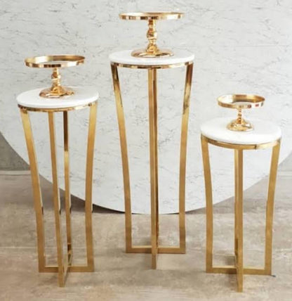 Gold Luxe Cake Stands (plinths)