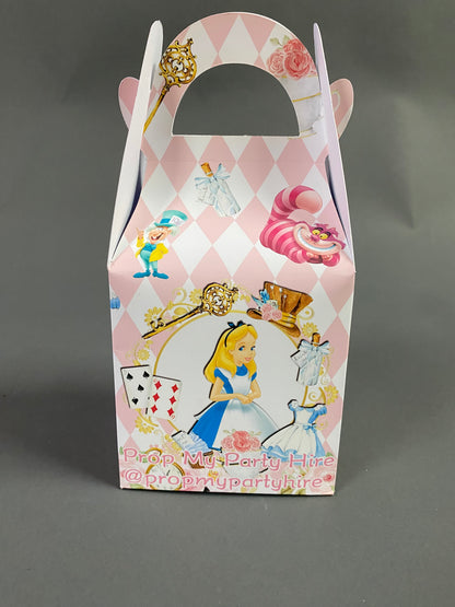 Alice In Wonderland Treat Boxes