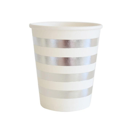 Illume Silver Stripe Cup