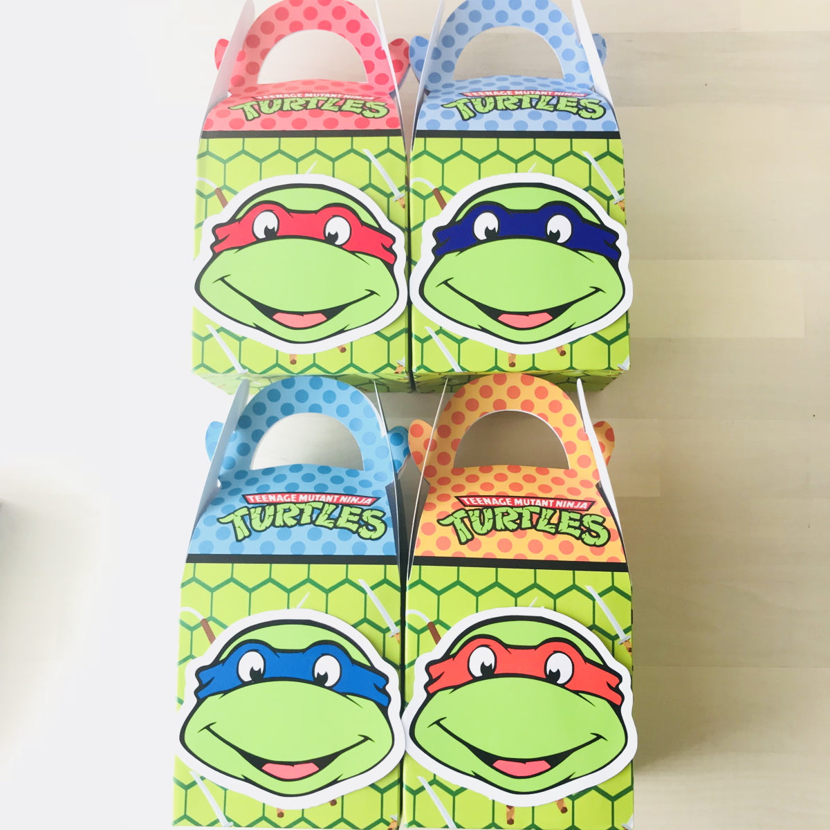 Teenage Mutant Ninja Turtles Treat Boxes