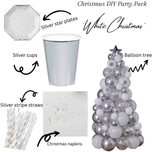 Winter Wonderland Christmas DIY Party Pack